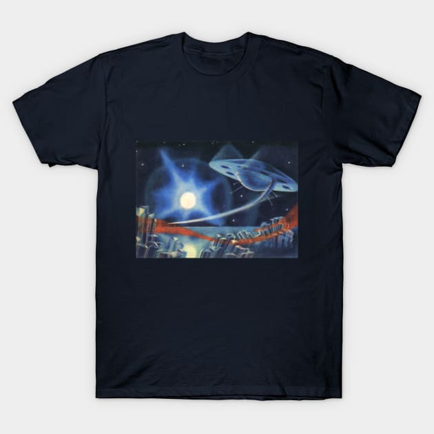 Vintage Science Fiction T-Shirt by MasterpieceCafe